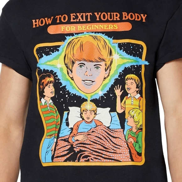 Steven Rhodes How To Exit Your Body T Shirt